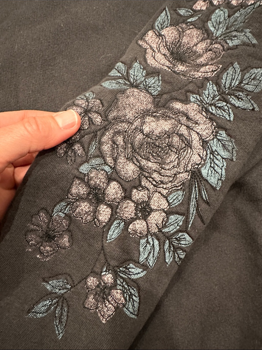Spiritual Gangster Cozy Crew with  Beautiful Embroidery - Picture 4 of 10